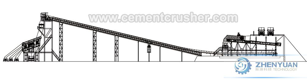 Skid Mounted Crushing and Screening Plant Drawing1