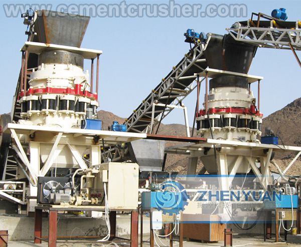 cone crusher plant