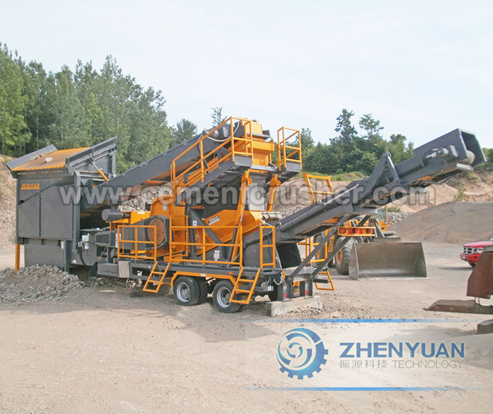 Mobile Impact Crushing Plant5