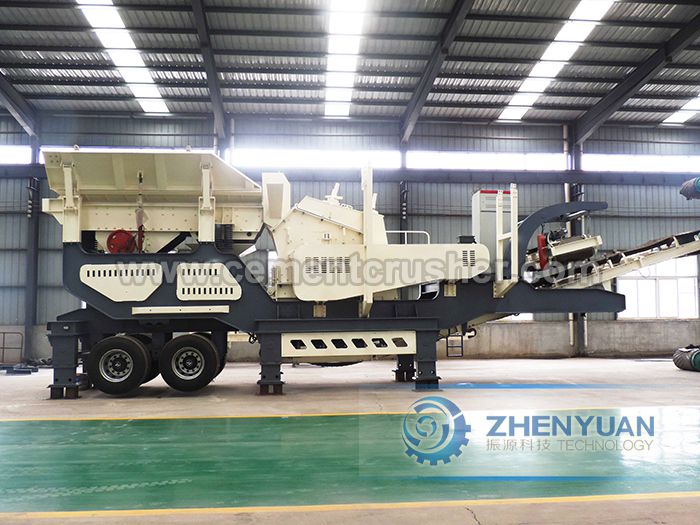 mobile crusher plant