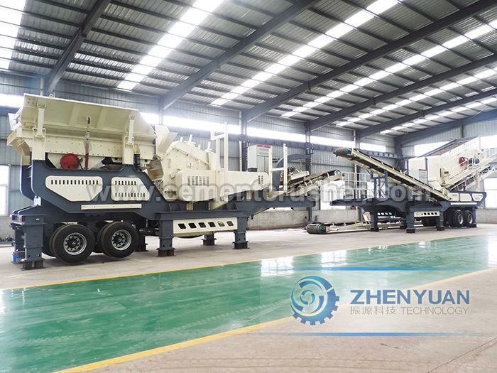 mobile crushing plant 1