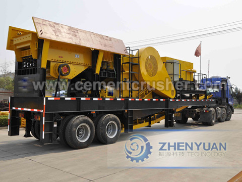 mobile jaw crusher plant 1