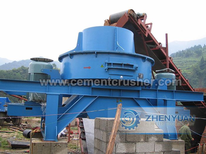 pcl vertical shaft impact crusher