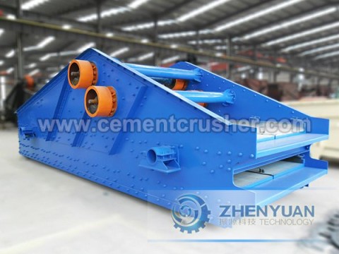 linear vibrating screen