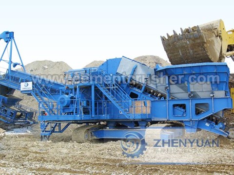 Mobile Crushing and Screening Plant3