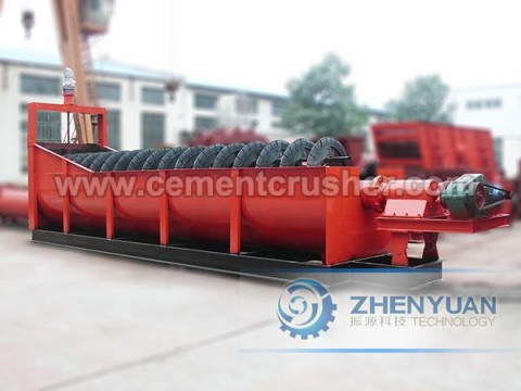 spiral sand washer