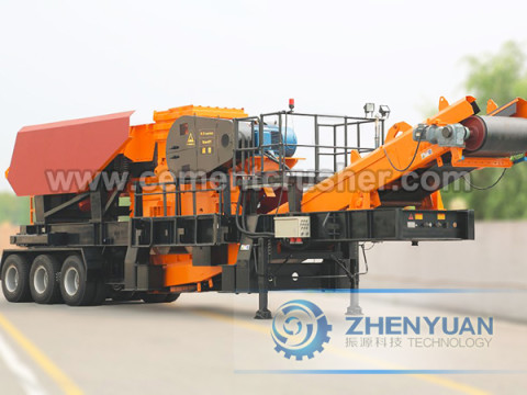 Mobile Impact Crushing Plant3