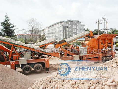 construction waste crushing plant