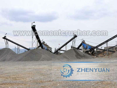 sand production line